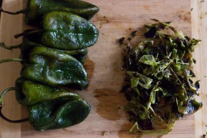 Stuffed Poblano Peppers With Black Beans Grilled Corn And Cheese